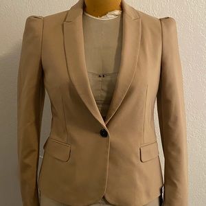Zara Puff Sleeve Blazer, Medium, NWT